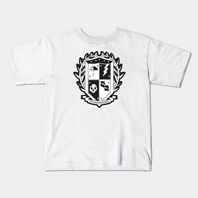 Umbrella Academy Crest (large) Kids T-Shirt by stickerfule